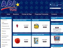 Tablet Screenshot of juguetesmayoreo.com